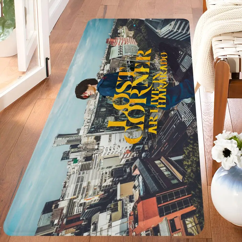 Singer Y-Yonezu K-Kenshi Floor Mat INS Style Soft Bedroom Floor House Laundry Room Mat Anti-skid Household Carpets