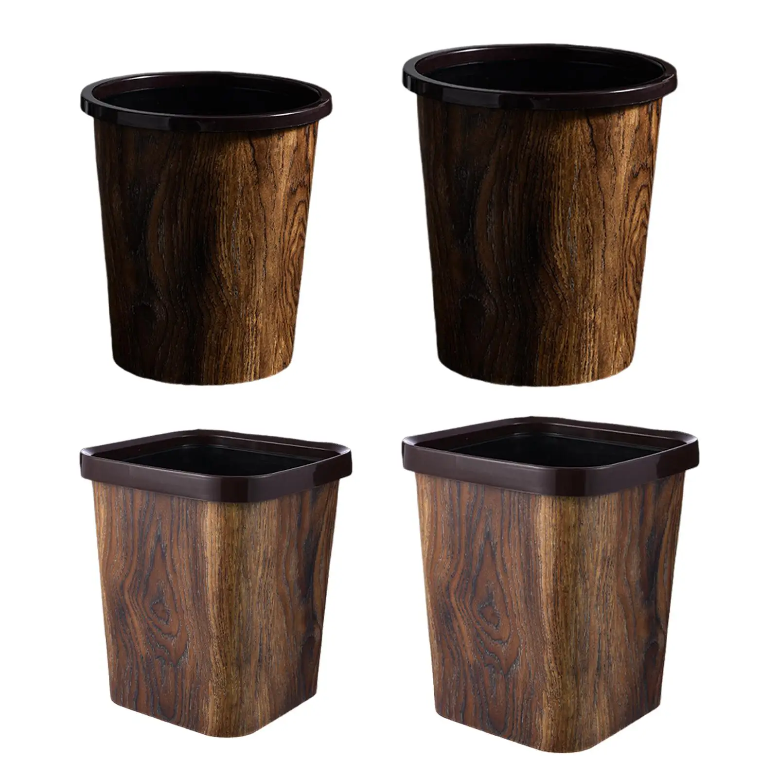 Garbage Bin Dustbin Durable Large Trash Bins for Bedroom Dorms Laundry Room