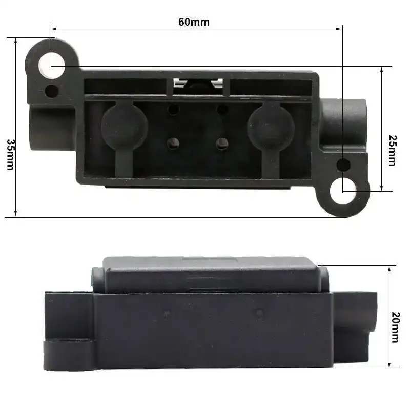 ANS-H2 Auto Flat Plate 32V Fork Type Bolt Battery Car Modification Stand 30A-200A Fuse Box