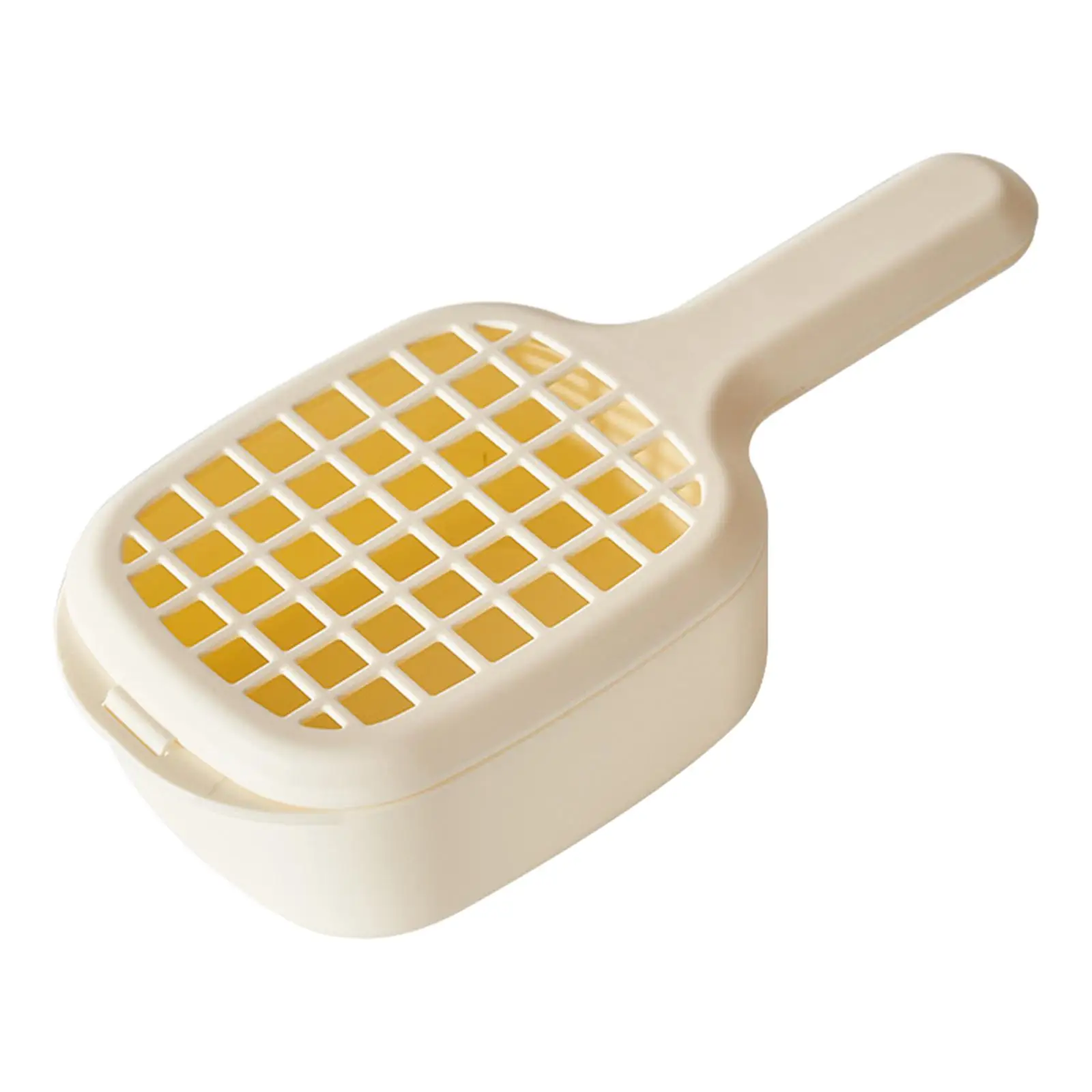 Drainage Basket Funnel Drain Basket with Handle, Washing Soaking Basket Strainer Basket Food Container for Household Kitchen,