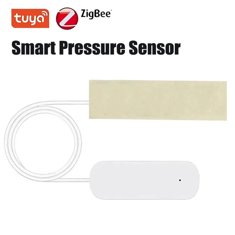 

Tuya Zigbee Pressure Sensor Pad Gravity Force Load Detector Smart Life APP Alarm Sensor Monitor For Smart Home Automation Scene