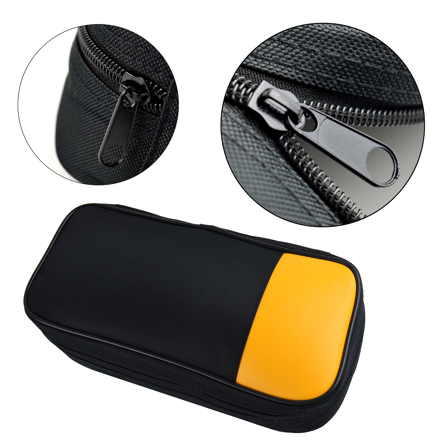 Estuche de transporte negro suave para medidor de abrazadera, funda para F 302, 303, 773, 374, 375, 376, 381