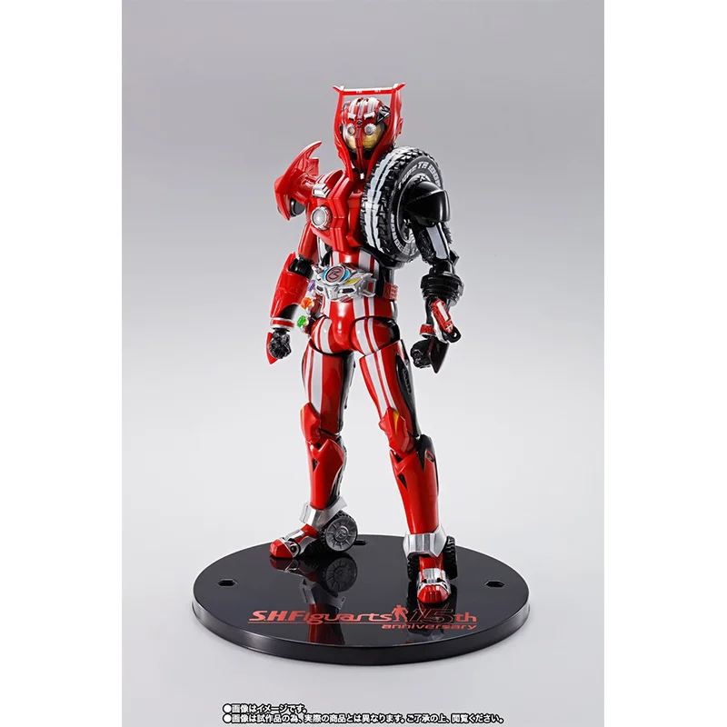 Bandai S.H.Figuarts Kamen Rider Drive Type Tridoron Tire Kakimazerl Shf 15Th Anniversary Ver. Original Action Figure Model Toy