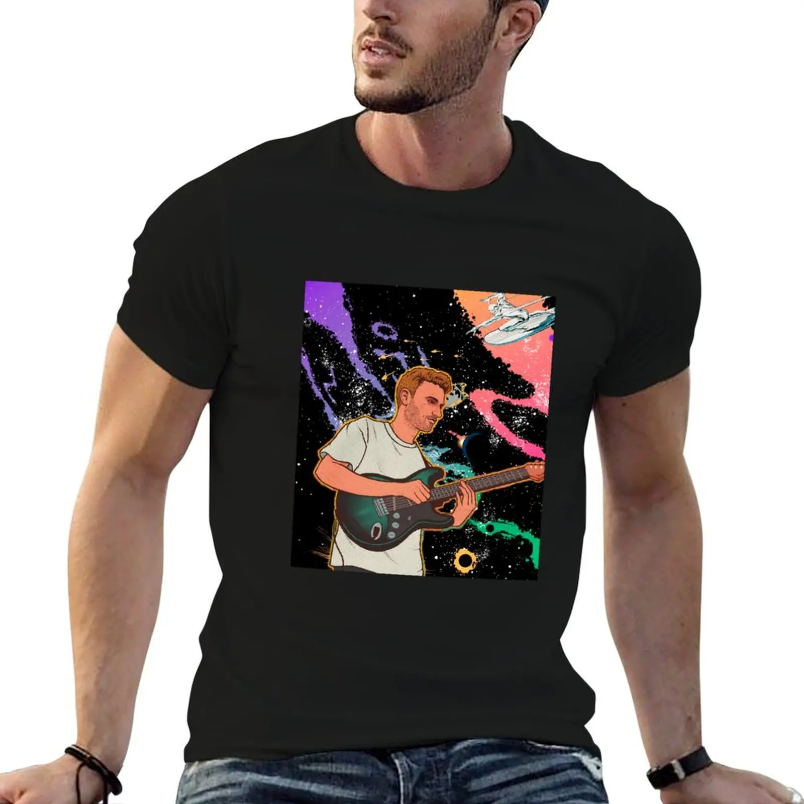 Tom Misch - Interstellar T-Shirt Fashion Graphic Tee for Men