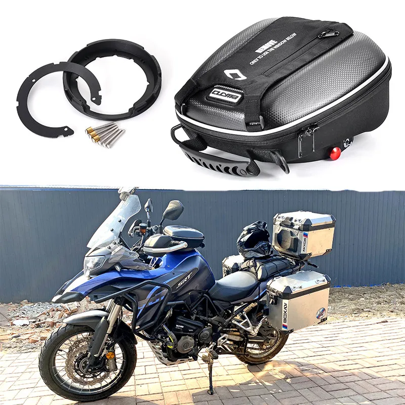 For QJMOTOR SRT 700 X/S/SX SRT 700X 700S 700SX SVT 650 X Motorcycle Fuel Tank Bag Navigation Waterproof Bag Quick Lock  Luggag