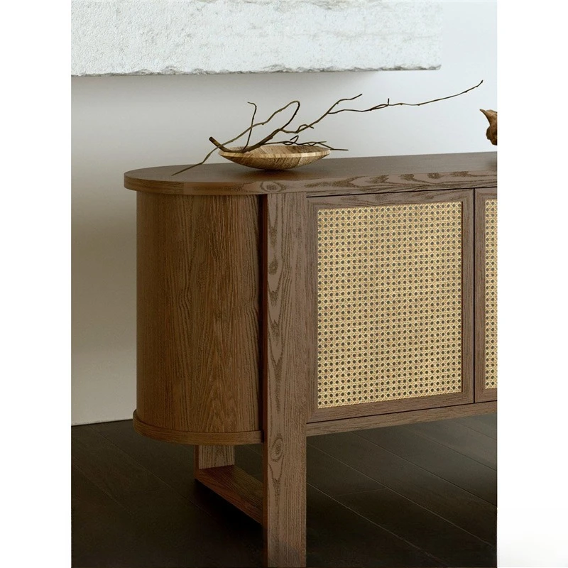 Modern Simple Aromatherapy Nakajima Cabinet Fragrance Store Showcase Beauty Salon Display Perfume Essential Oil Rattan