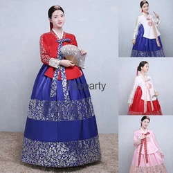 Hanbok-ropa coreana tradicional para mujer, traje antiguo de alta gama, vestido de novia nacional de lujo, actuación, novedad