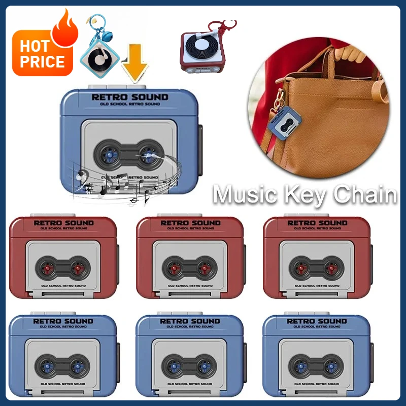 

Music Key Chain Holder Key Storage Holders Wall Keychain Storage Box Vintage Home Decoration Can Record Commemorate Couples