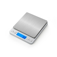 0.1g Precision Digital Kitchen Baking Scale Food Scale with Tare/Counting/Auto-Off LCD Display Compact Design Power AAA Battery