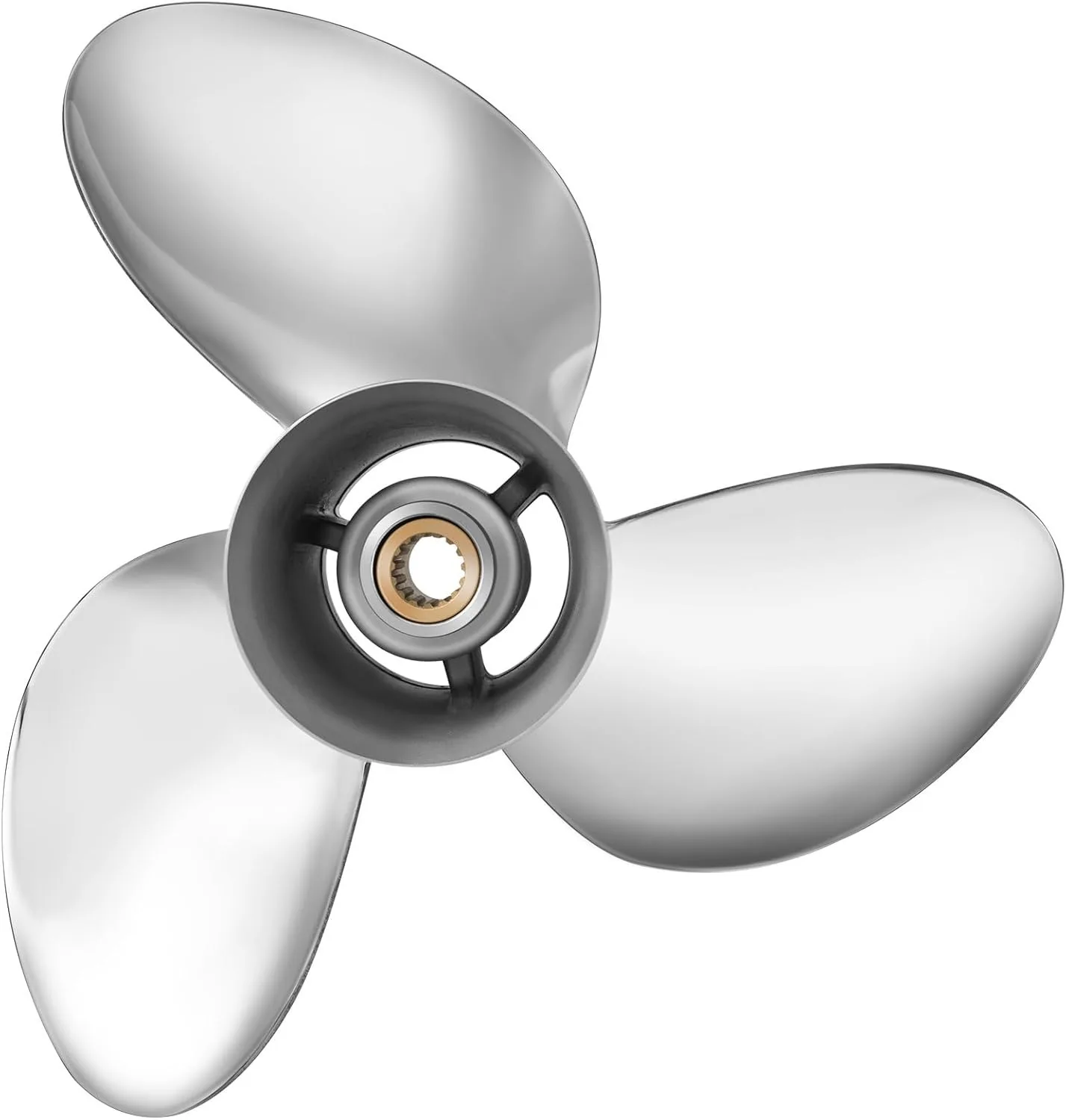 OEM Upgrade 15 X 21 Stainless Steel Boat Propeller for Suzuki Engines Outboard 150-300HP 15 Spline Tooth Right Hand Hub New