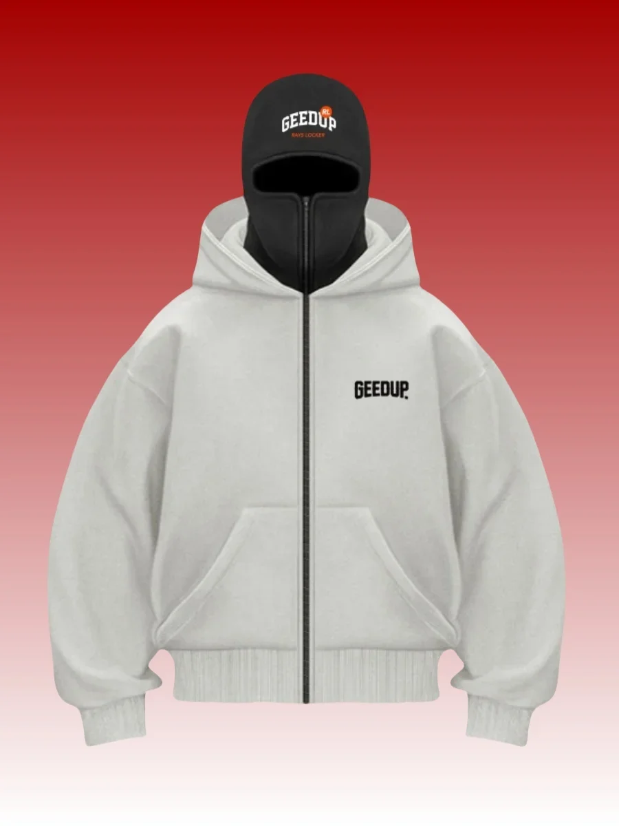 남성용 후드 및 지퍼가 달린 따뜻한 하이킹 재킷, 마스크 지퍼가 달린 커플 스포츠 코트 스타일, 가을과 겨울에 적합