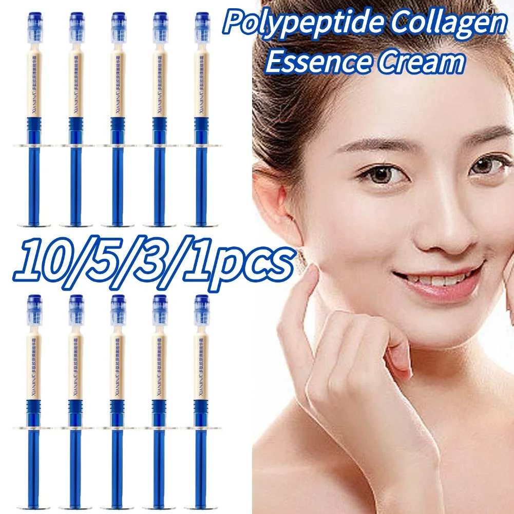 10/5/3/1pc XIANJIN une crème d'essence de visage au collagène polypeptide douce Non irritante lisse ligne Fine crème de réparation de la peau soins de la peau