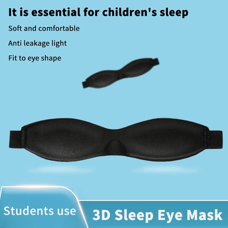 3D Sleep Mask Blindfold Sleeping Aid Soft Memory Foam Eye Mask For Sleeping Travel Blackout Light Sleep Mask Eye Cover