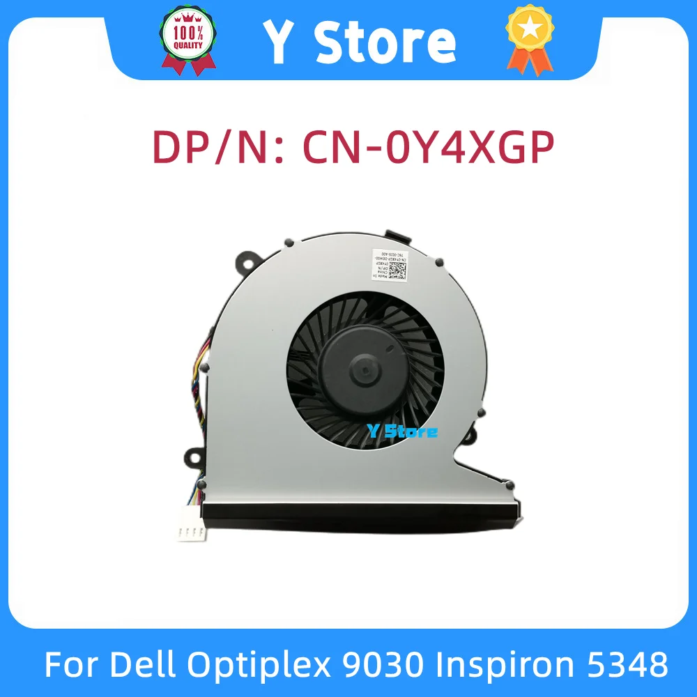 Y Store New Original Laptop Heatsink For Dell Optiplex 9030 Inspiron 5348 All-in-one Cooling Fan 0Y4XGP Y4XGP Fast Ship