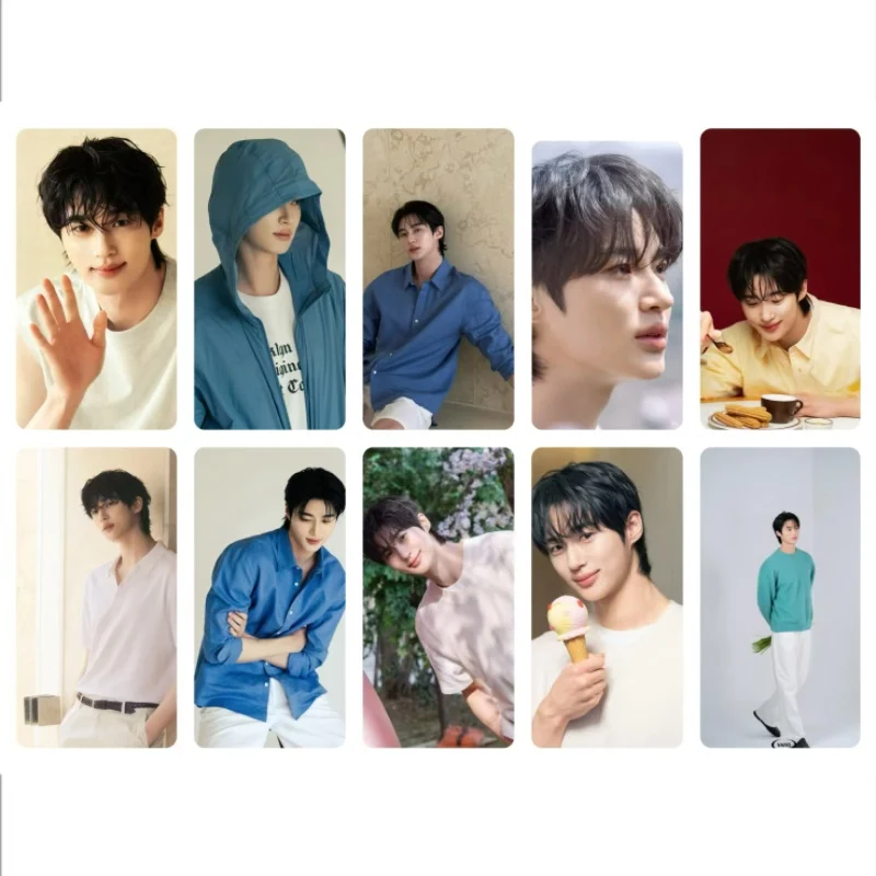 10PC/SET 변우석 Byeon Woo-seok HD Poster Card Stickers Korean TV Loverly Runner Drama Stills Bus Phone Notebook DIY Sticker