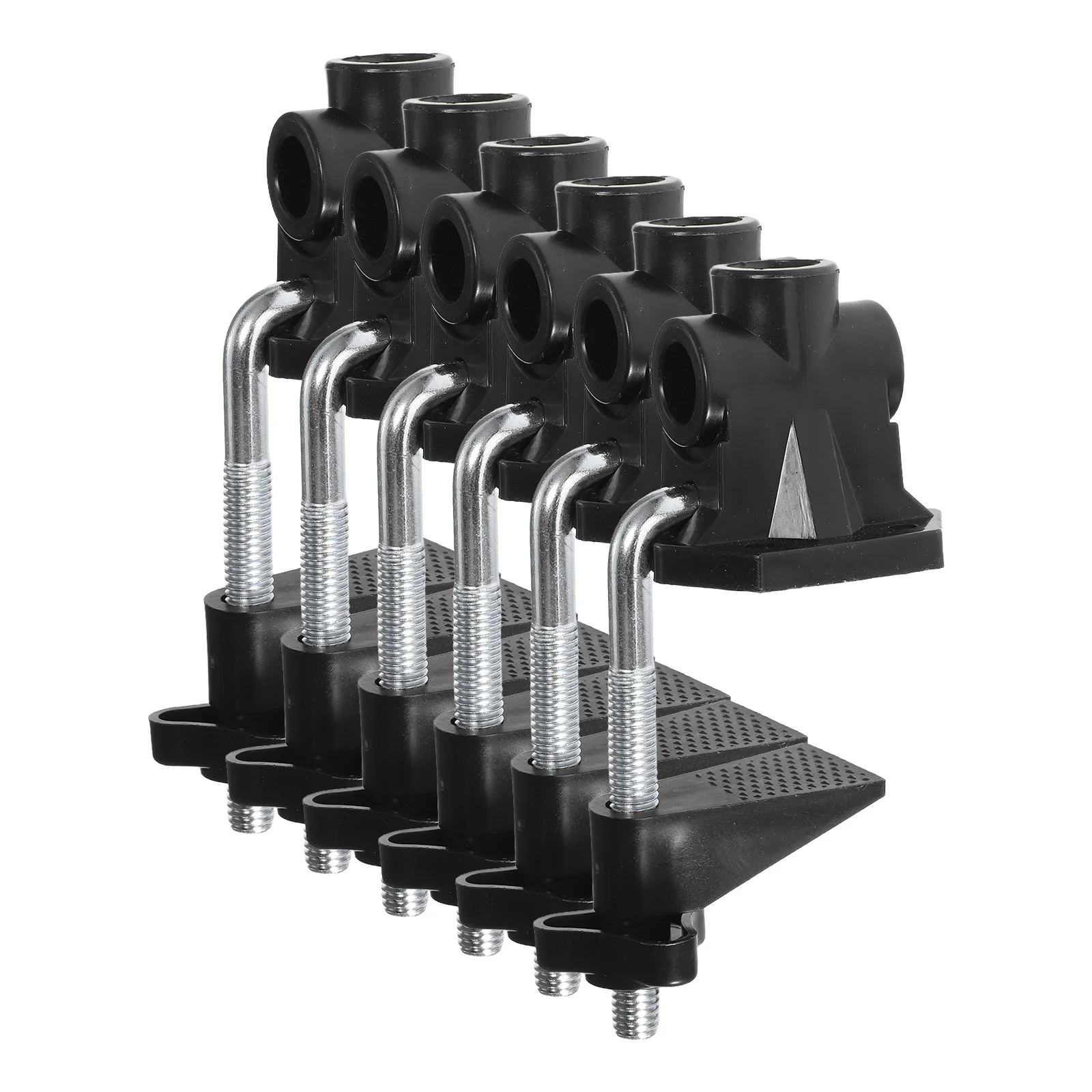 

6pcs Metal Desk Lamp Mount Clamp Swing Arm Bracket Holder for Table Light LED Drafting Lamp Student Study Desk Clip On Holder