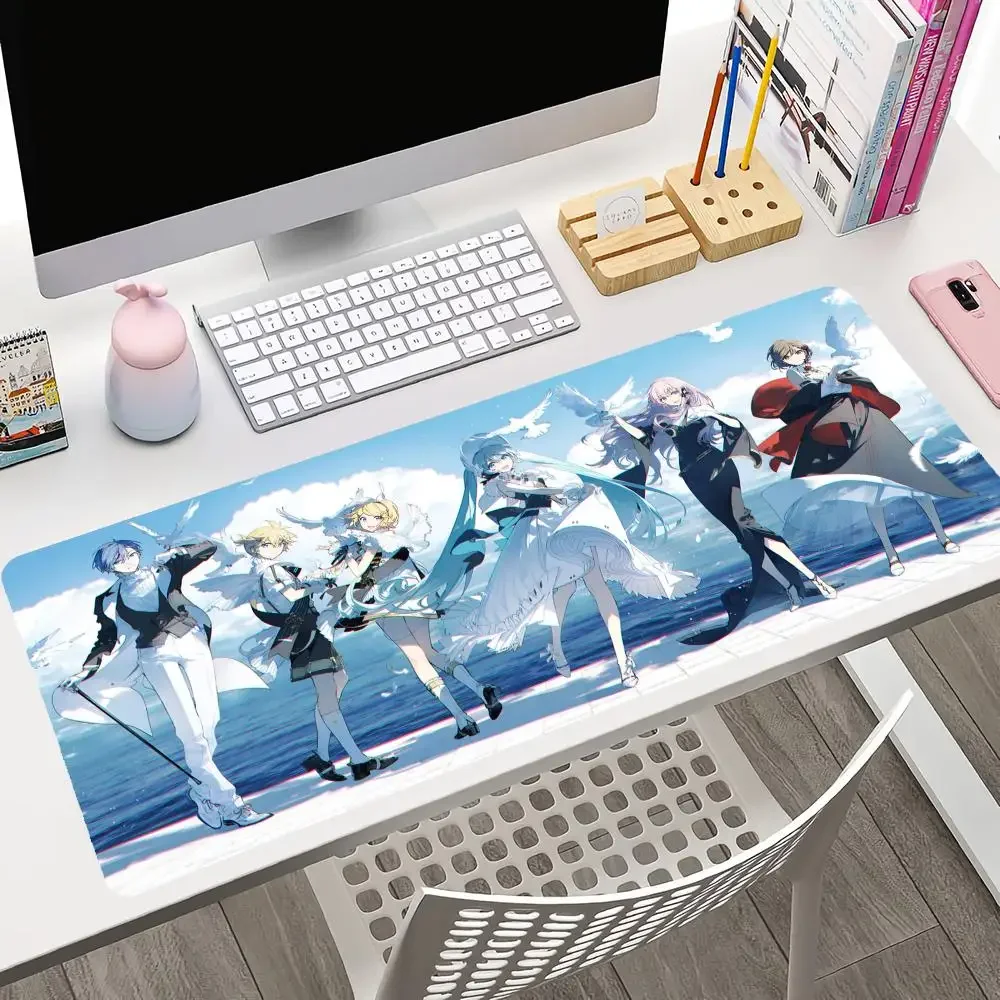 Anime Gamer XL Computer HD Home Mousepad XXL Mouse Mat Natural Rubber Non-Slip Carpet Table Mat H-Hatsune Miku Symphony