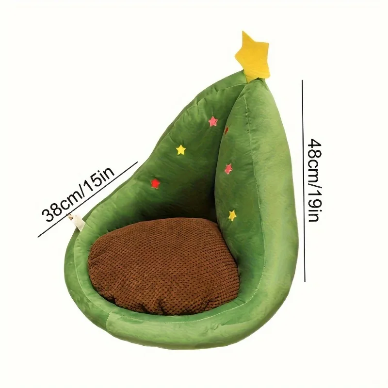 Sofa sandaran anak-anak kursi pohon Natal bantu dewasa semua musim kursi anak-anak serbaguna mebel rumah