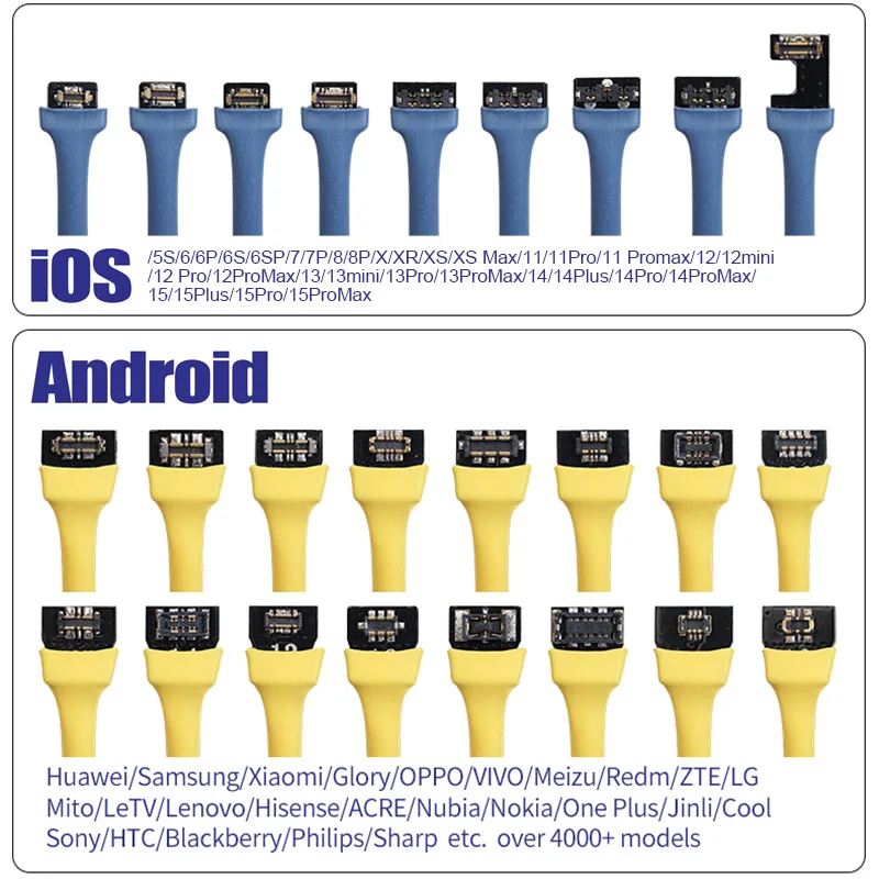 สายควบคุมช่าง iboot AD Max Power Boot สำหรับ IP5S-15ProMaxAndroid สายควบคุมการบู๊ตไฟฟ้าสายสำรองไฟโทรศัพท์