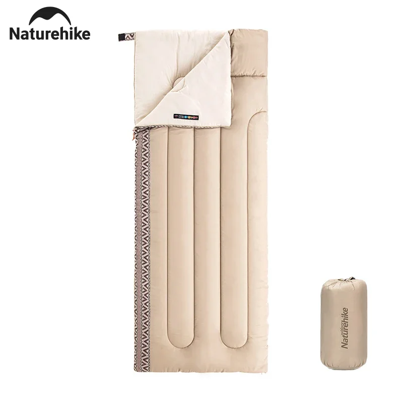 

Naturehike Sleeping Bag L150 Ultralight Portable Cotton Sleeping Bag Spliceable Summer Sleeping Bag Outdoor Camping Sleeping Bag