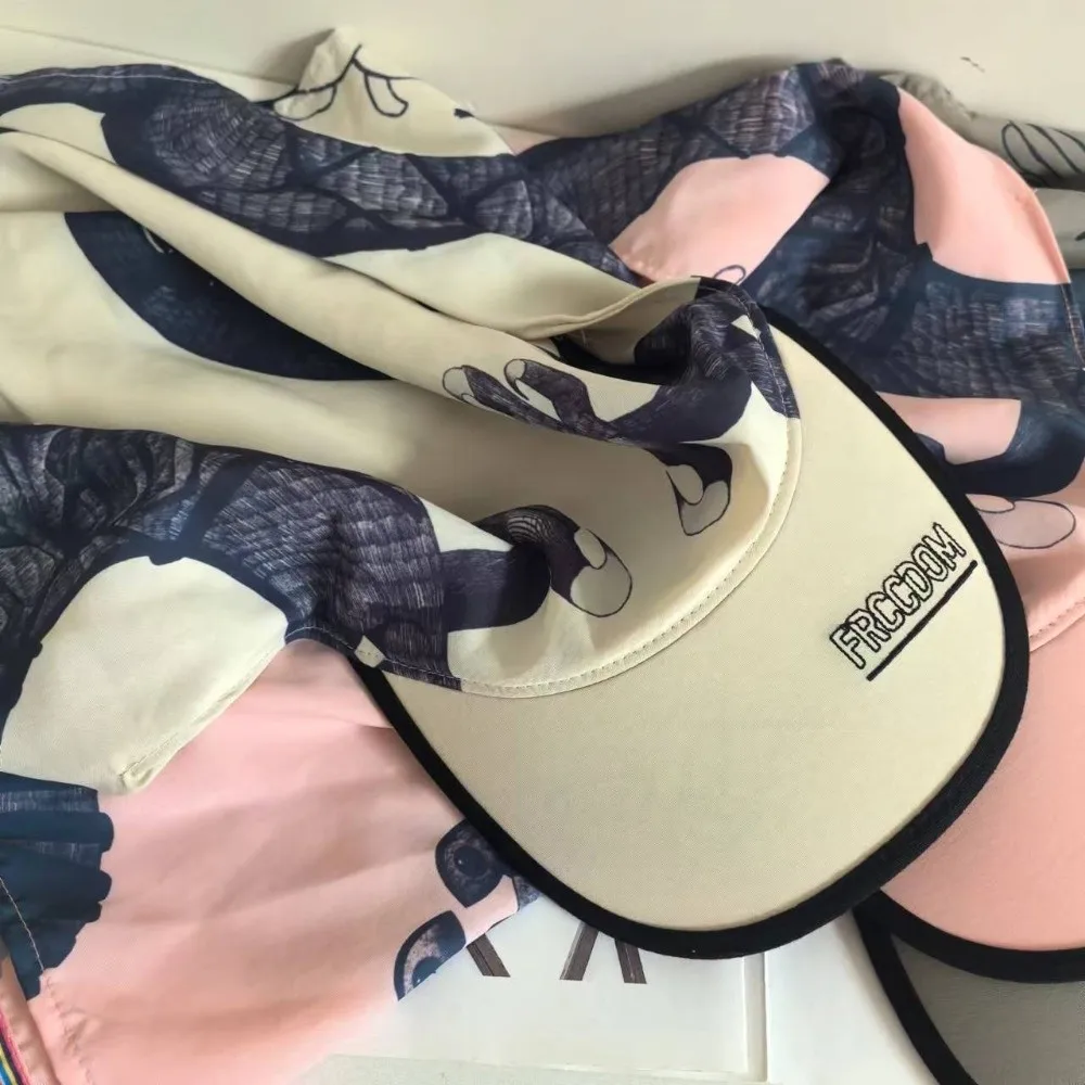 

Creative Sunscreen Dragon Claw Baseball Cap Vintage Bow Strappy Bandana Hat Hair Band Fashion Satin Headscarf Hat Girl