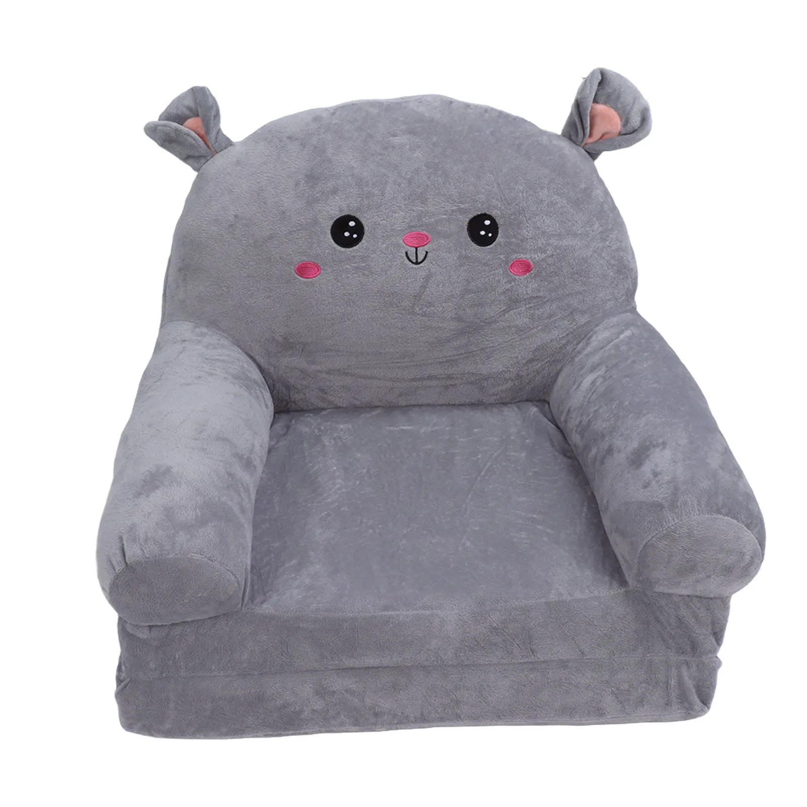 Cartoon Children'S Sofa Foldable Sponge Ventilate Cartoon Children Flip Open Sofa Converted Into Seat Or Bed For Children'S Room