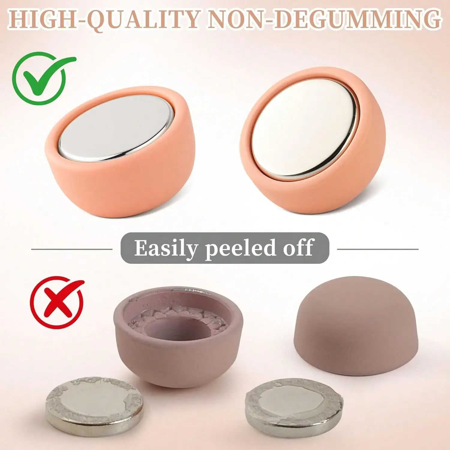 20 Pairs Strong Hijab Magnets Pinless Brooch for Scarf Shirt Dress Matte&Shiny