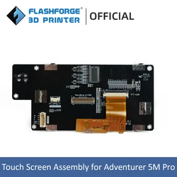 Flashforge 3D Printer Part Touch Screen Assembly for Adventurer 5M Pro