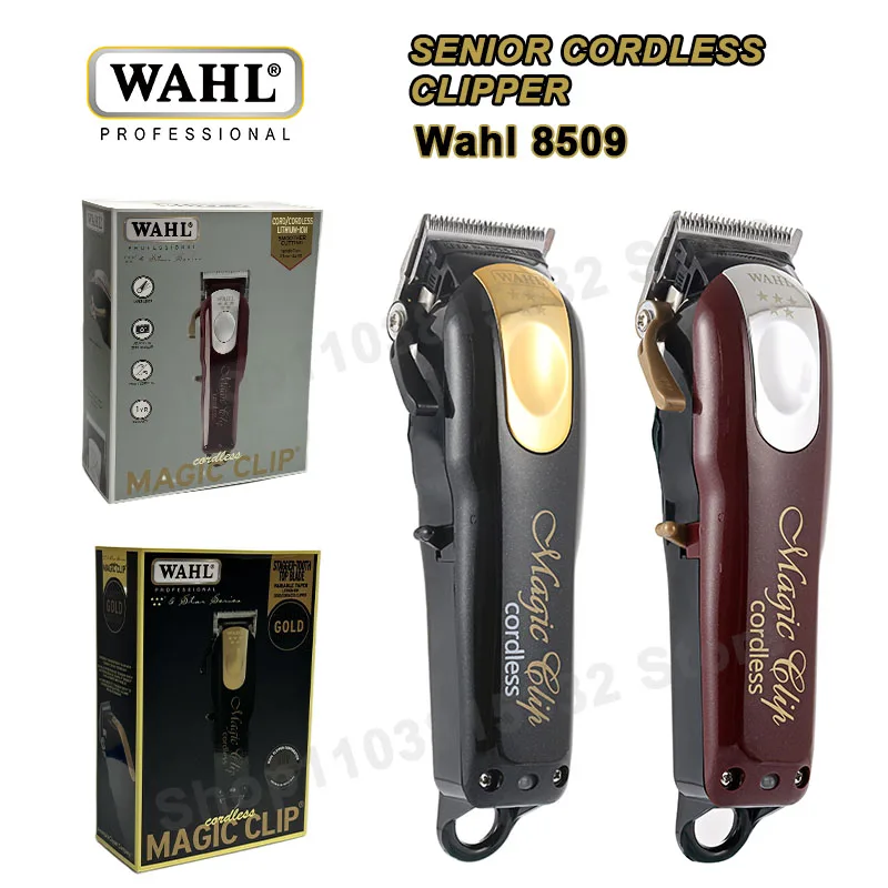 Original Wahl 5 Star Magic Clip Cordless Hair Clipper Hair Shaver Trimmer Grooming Tool Hair Cut Wahl 8148 Limited Edition