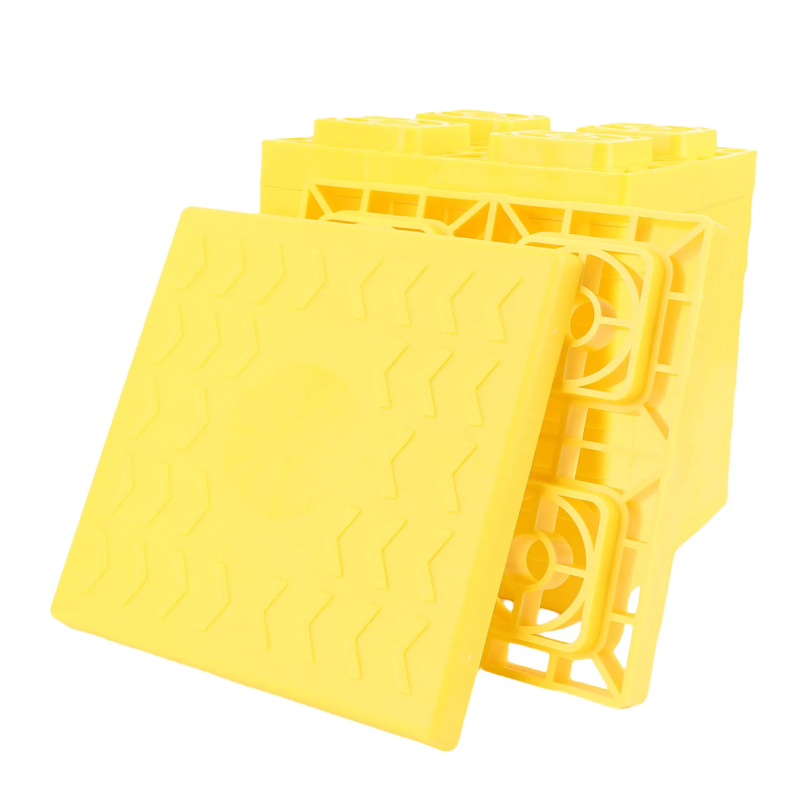 

Interlocking Leveling Blocks RV Jack Blocks Up To 35000 Lbs Capacity Versatile with Portable Bag for Travel Trailer Camping Car