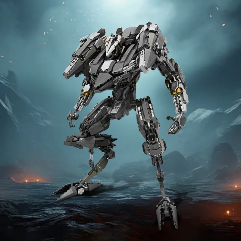 2231PCS MOC Swordfis Mech Figuren Bouwstenen Kit Mecha Action Beeldje Model DIY Monteren Speelgoed voor Kid Gift Verzamelen ornament