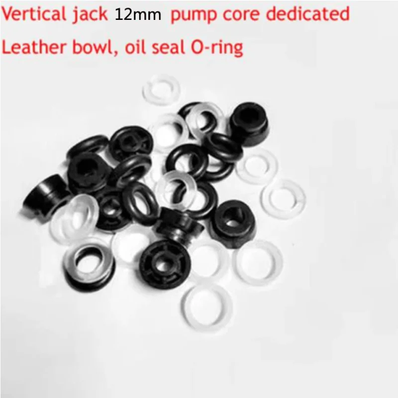 

Vertical Jack Pump Core Oil Seal Gasket Old-Fashioned Leather Bowl 11mm/12mm Car Repair Tool Part 5 Sets