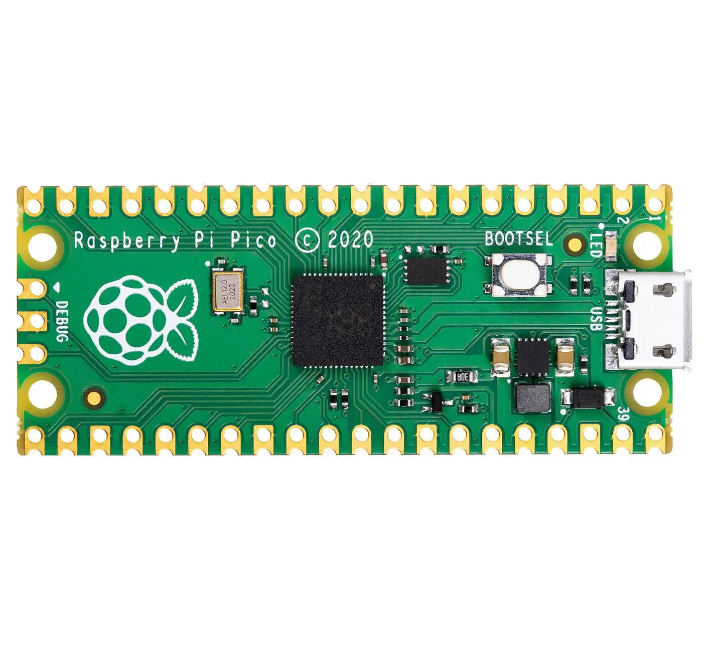 Original Raspberry Pi Pico A Low-Cost High-Performance Microcontroller Board with Flexible Digital Interfaces