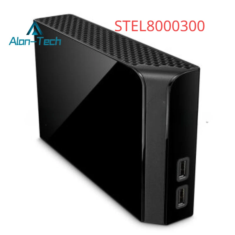 For Sea-gate STEL8000300 8T Backup Hub Plus 3.5 Inch USB3.0 Expansion Desktop Hard Drive Black Raspberry