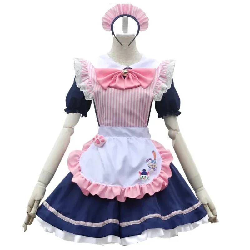 Cute Lolita Cosplay Cat Girl Dress Suit for Waitress Maid Party Stage Costumes S -5XL NP4662x;4'b,5;y,8 view 6