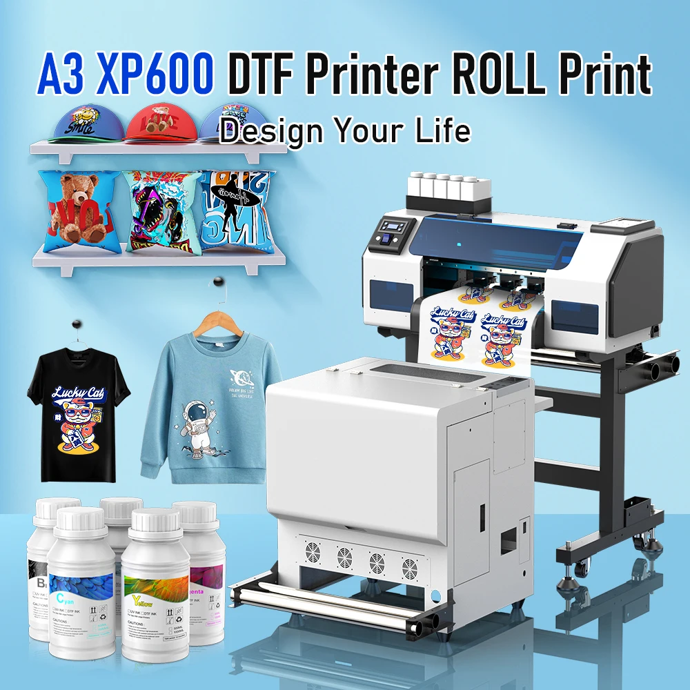 OYfame A3 DTF Printer XP600 30CM DTF Impresora DTF Tshirt Printing Machine A3 DTF Transfer Printer XP600 Directly Transfer Film