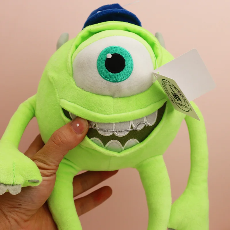 Disney Mike Michael Wazowski Plush Toys Kawaii Pixar Monsters University Stuffed Plushies Doll Soft Toy Cute For Children Gift