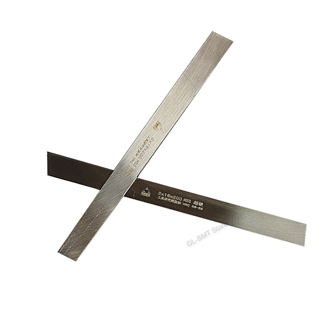 HRC 66-69 Square HSS White Steel Turning Tool Thick 3-20mm Steel Strip Knife Bar Turning For DIY Lathe Cutting Tool Parts