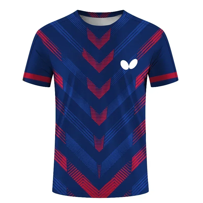 3D-Druck Mode Herren Rundhals-T-Shirt Sommer Outdoor Freizeit Sport Atmungsaktiv Schnelltrocknend Große Größen Kinder-Familien-Shirt – Detail 7