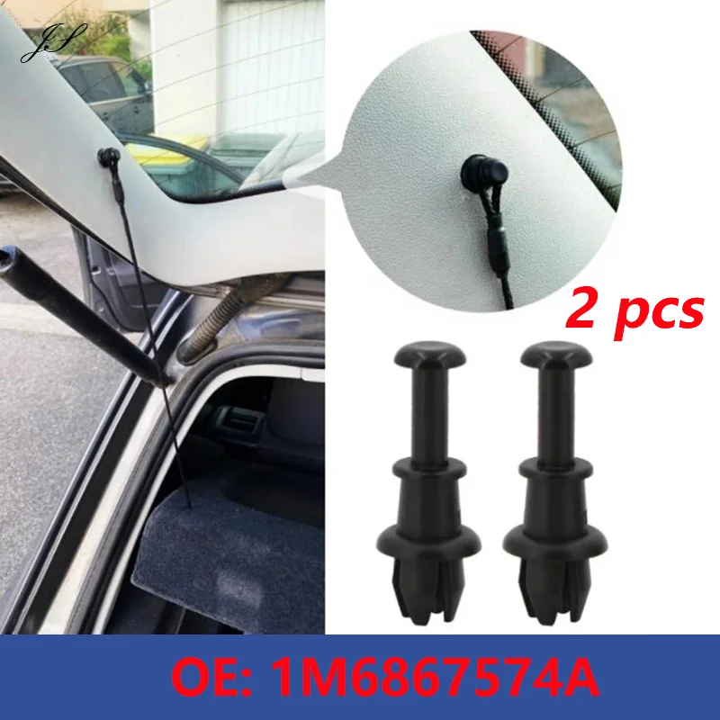 Image of 2Pcs Für Audi A3 S3 8P 8V Q5 SQ5 8R Q2 Q3 Hutablage Haltegurt String Clip knopf Halter Pivot Peg 8P0862528 1M6867574A