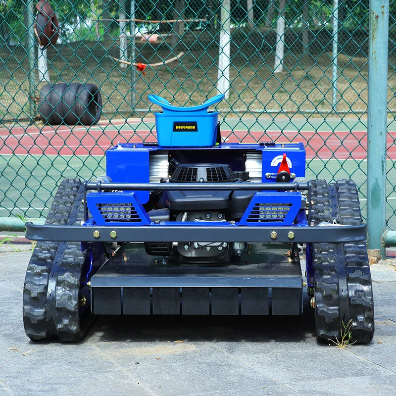 

Customized Inventory 550mm Flail Mower Zero Rotation Robot Self propelled Remote Mower