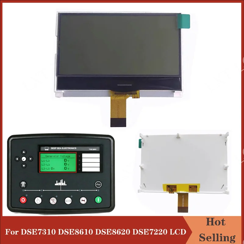 New LCD Display Screen Panel For DSE7320 DSE7310 DSE8610 DSE8620 DSE7220 Generator Control Module