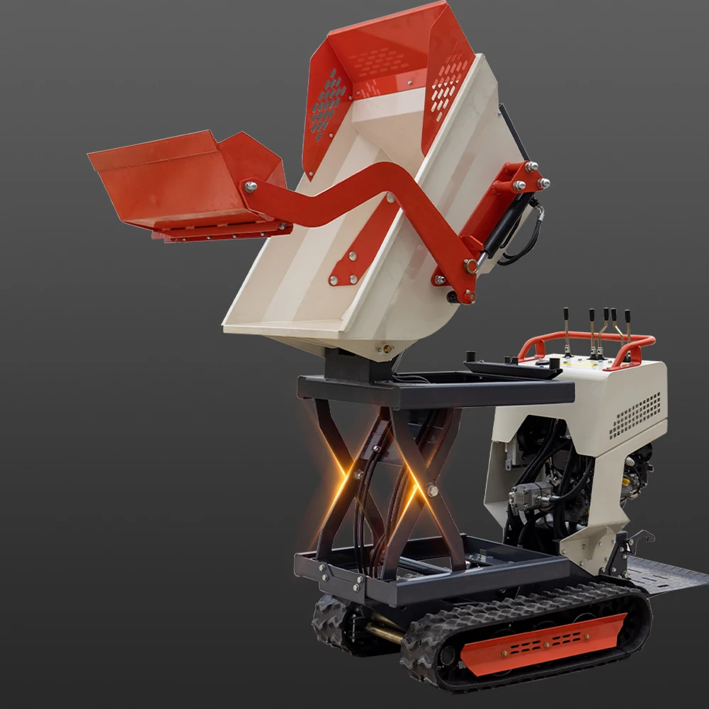 Gold SellerDumper 500kg 970mm  Hydraulic Dumper Scissor Lift Mini Dumper
