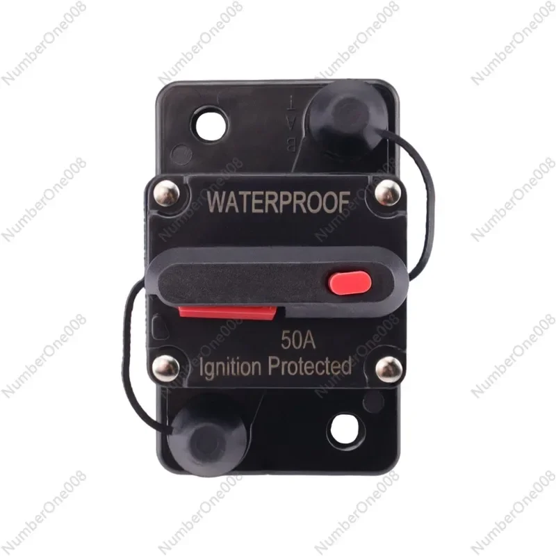 RV Yacht Car Circuit Overload Protector Automatic Short Circuiting Switch 50A ~ 300A Self-Recovery Circuit Breaker