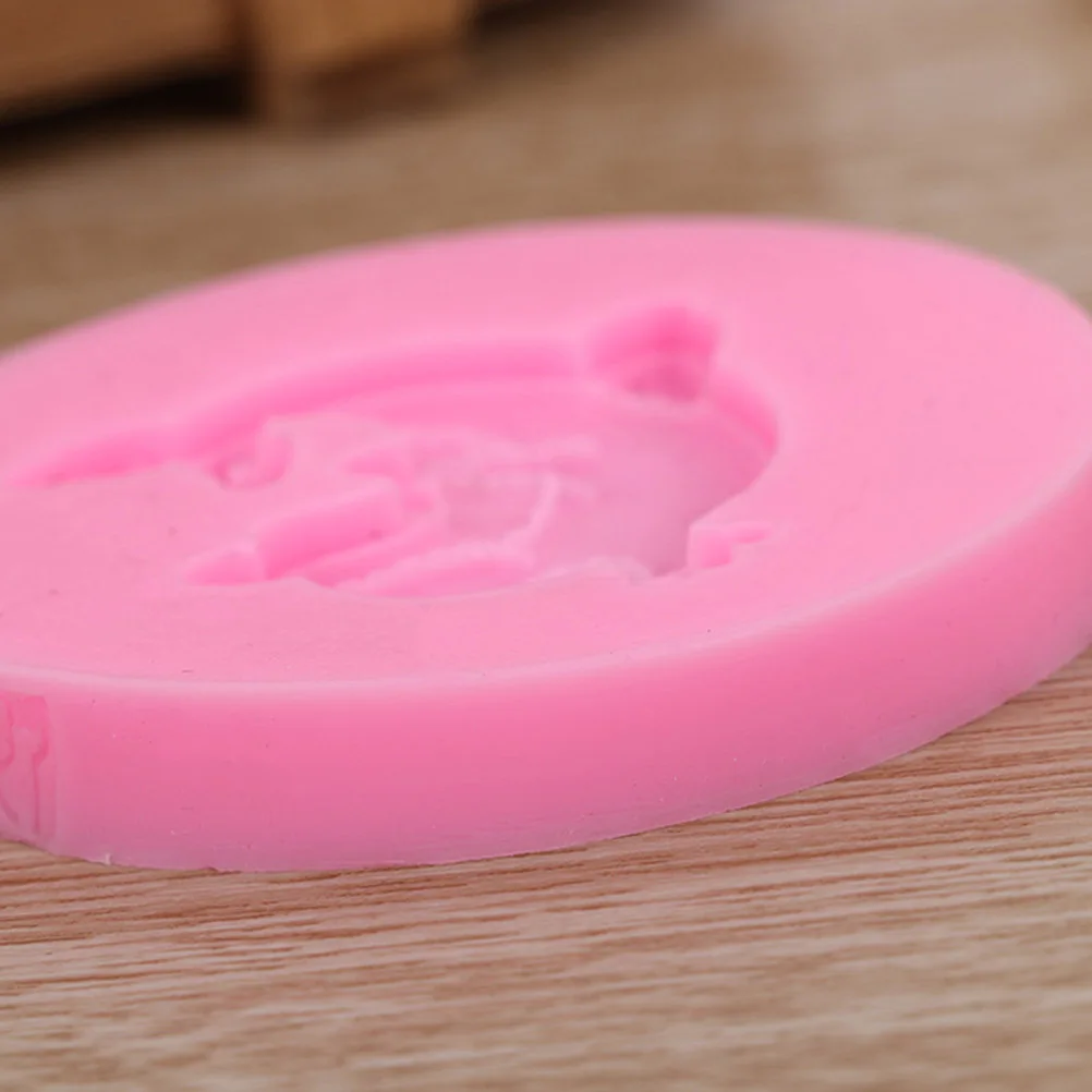 

Силиконовая форма для выпечки в виде дельфина, 1 шт., для кексов, печенья, чизкейка, шоколада, для самостоятельного приготовления десертов, розовая