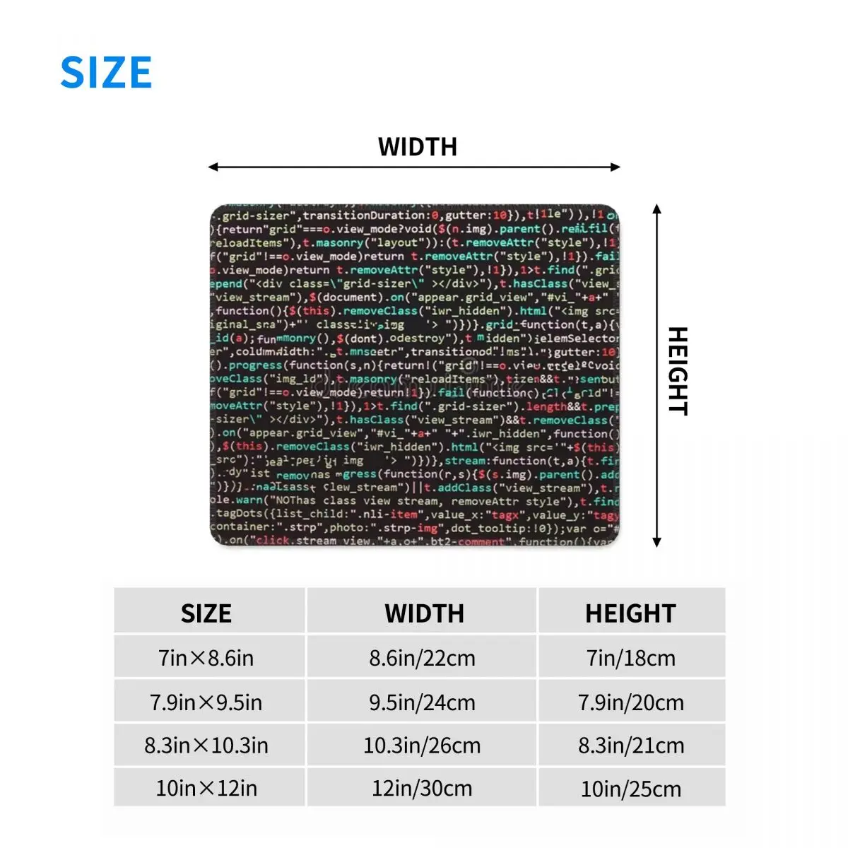Alfombrilla de ratón con código de escritura Java, alfombrilla para teclado de ordenador, alfombrilla para ratón, Gaming, PC, portátil, escritorio, accesorios de oficina, alfombrillas para mesa