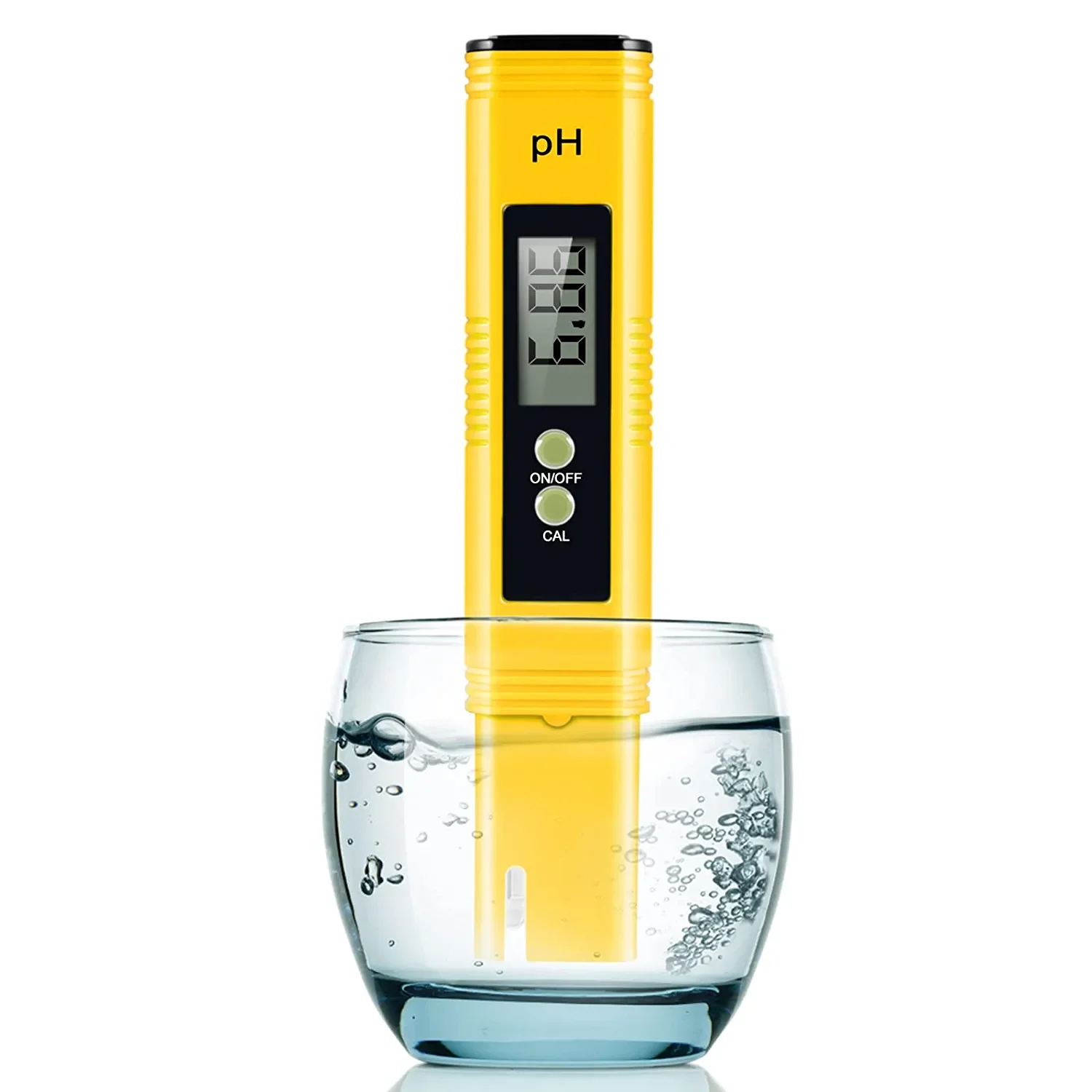 PH Meter Digital PH Tester 0.01 High Accuracy PH Meter for Water 0-14 PH Measurement Range for Drinking Water Pool Aquarium