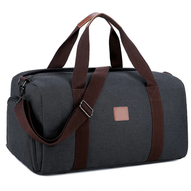 Fashion Men Canvas Travel Bag Portable Travel Duffle Bag Women Travel Luggage Bag Casual Weekend Hand Bag Dropshopping