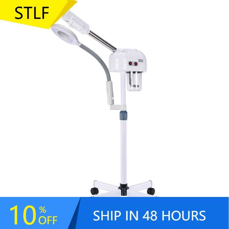 

STLF2 In 1 Hot And Cold Facial Steamer With Magnifying Light Face Steamer Facial Spa