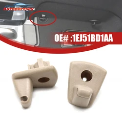 Sol viseira titular gancho clipes, 1ET511W1AA, Chrysler 300, 300C, Dodge Charger, Magnum, 1EJ51BD120, JPS2218964, novo, 2pcs